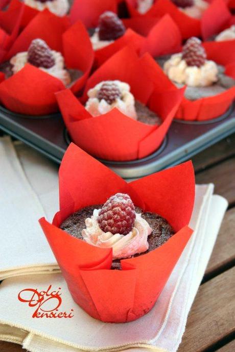 MUFFIN AL CIOCCOLATO E CANNELLA (55)+ MUFFIN AL CIOCCOLATO E CANNELLA di Dolcipensieri