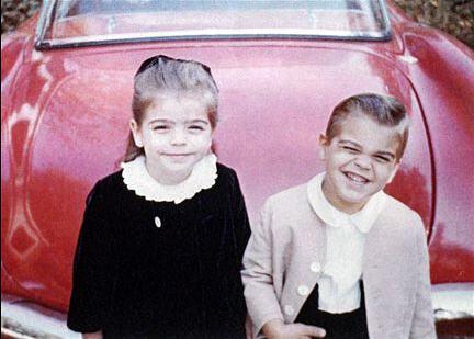George Clooney e sorella: