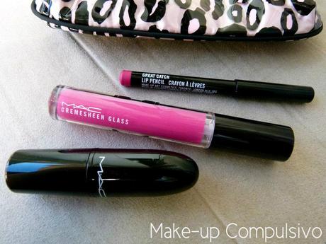 Mac Glamour Daze: Luxurious Pink lip bag