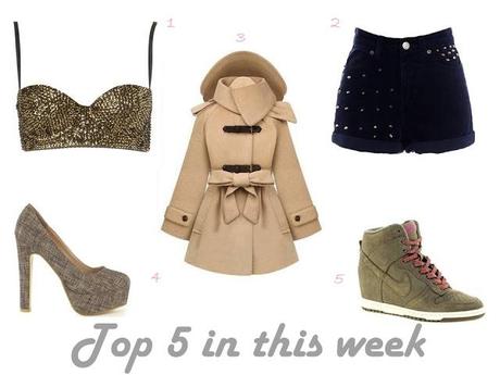 Top 5 in this week #8