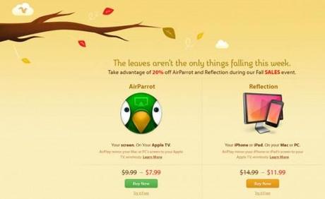 airparrot-sale-500x307 Sconti d’autunno: Airparrot e Reflection ribassati del 20%