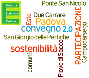 7 comuni del padovano partecipano al Convegno sulla Mobilità Elettrica, 13 novembre ore 16:00 al Parco Energie Rinnovabili di Padova
