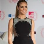 Otto cambi d'abito per Heidi Klum agli MTV European Music Awards
