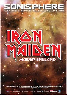 Iron Maiden - Unica data italiana a giugno 2013