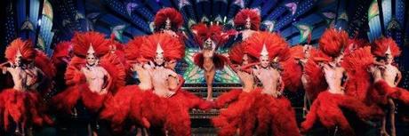 Cartolina dal Moulin Rouge di Parigi