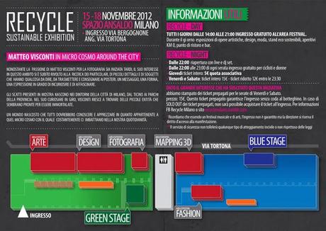 REcycle | SPAZIO ANSALDO | 15-18 NOVEMBRE