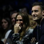 Pippa Middleton, Francesco Totti e Ilary Blasi in tribuna per Federer – Djokovic