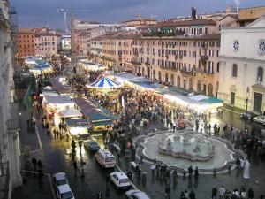 piazza navona natale roma