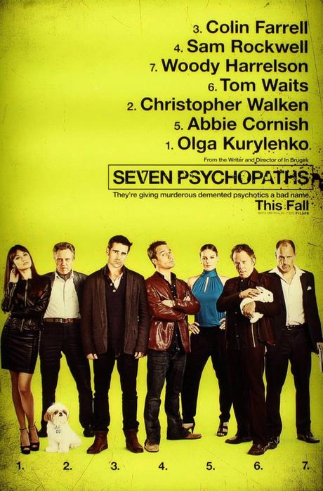 una immagine di seven psychopaths  film poster 7 su Seven Psychopaths