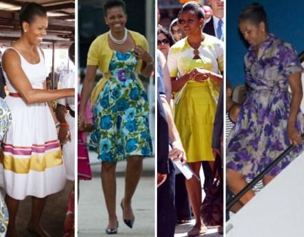 Ed è di nuovo Michelle, first lady di stile...