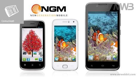 Miracle Absolute e Wilco i tre nuovi smartphone Dual Core di NGM