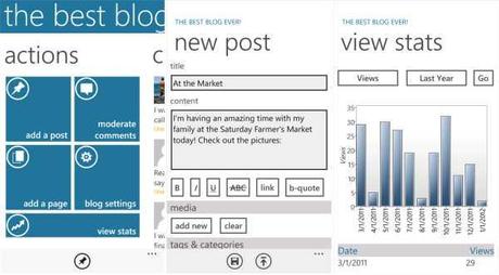 WordPress su smartphone Nokia Lumia : Il Blog diventa mobile con Windows Phone – Link Download