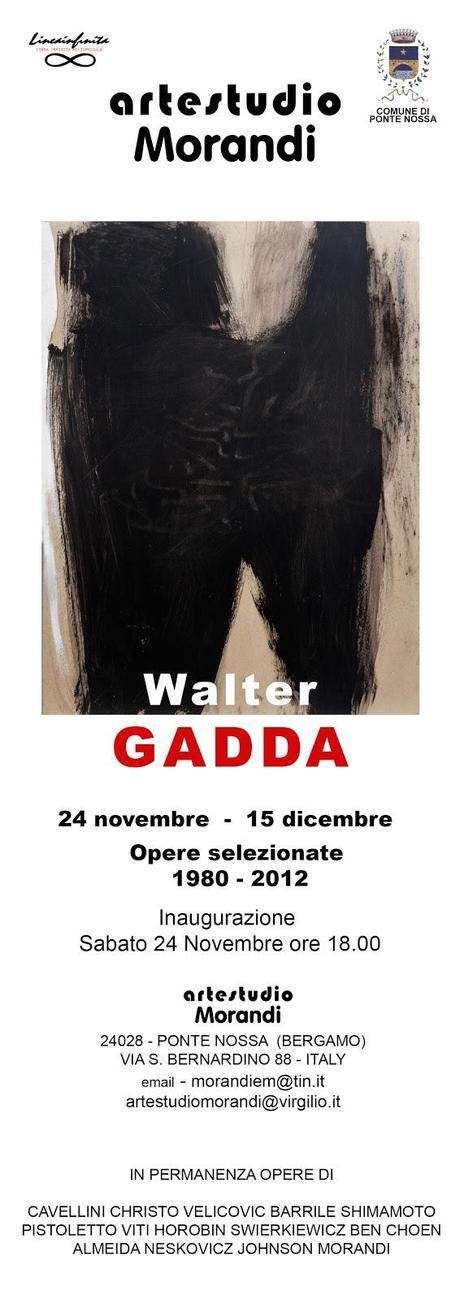 Walter Gadda #Opere #Scelte