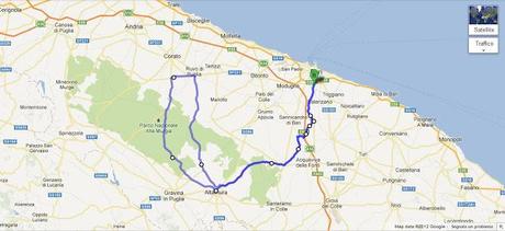 Itinerari Puglia - Da Bari all'Alta Murgia e ritorno