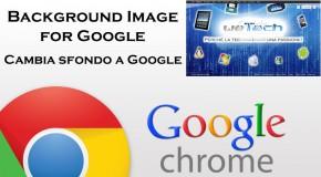Background Image for Google - Estensione per Chrome - Logo