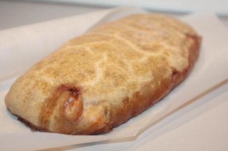 Strudel autunnale di pasta brisèe di farina di farro con radicchio, zucca e formaggio