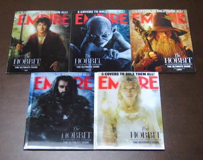 Le cinque cover da collezione di Empire Magazine per Lo Hobbit