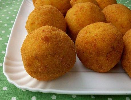 Arancine palermitane classiche: alla carne e al burro, per l'MTC di novembre