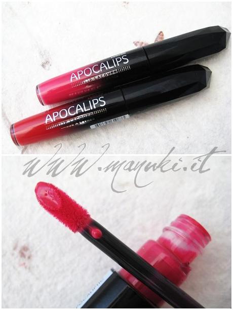 Anteprima e Swatch Rimmel London -  Apocalips Lip Lacquer