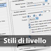 Gli stili di livello di Photoshop