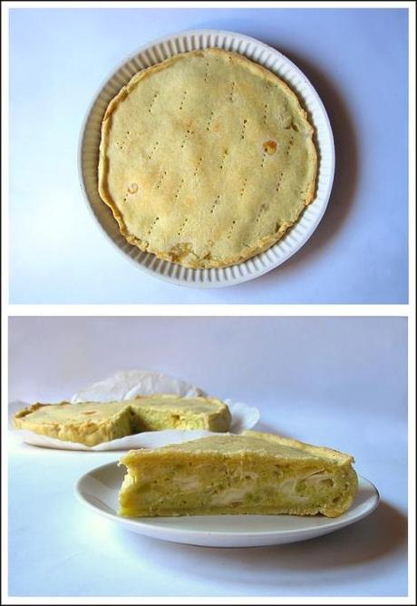 torta salata 1 72dpi Torta Salata con Cavolo Romanesco e Tomino