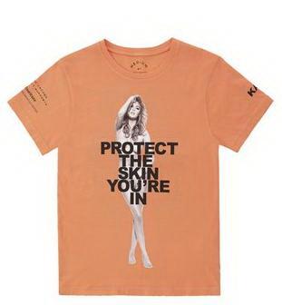 UntitleDV Selection _ Kate Upton x Marc Jacobs t-shirt _ Protect the skin you're in