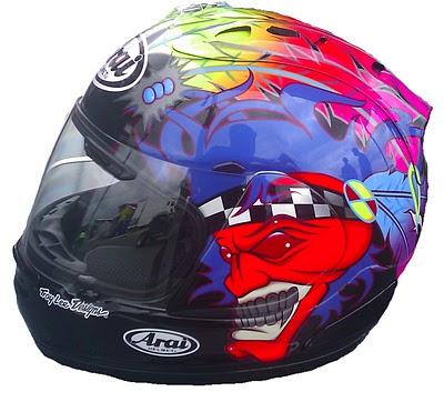 Arai RX-GP Scott Russell 2010 by Troy Lee Designs