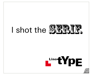 I shot the SERIF