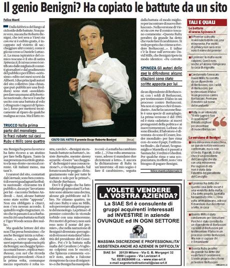 giornale_spinoza_benigni