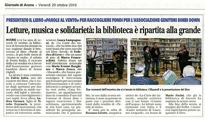 Scrivono di noi Scrivono di noi