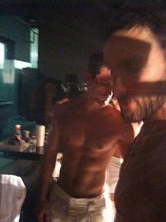 Waiting New ad Campaign Dolce & Gabbana Man p/e 2011 - Backstage