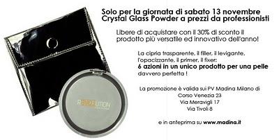Madina -30% sulla Crystal Glass Powder Madina -30% sulla Crystal Glass Powder