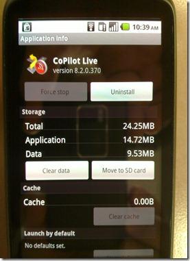 20101110 001 thumb CoPilot per Android: update 8.2.0.368 e supporto all’App2Sd