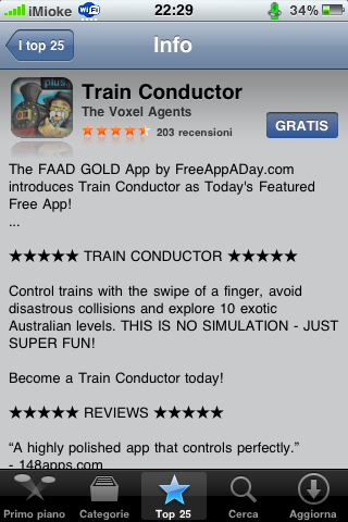 AppStore - Train Conductor freeware per un tempo limitato FreeAppADay