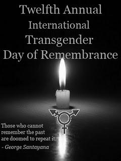Transgender Day of Remembrace 20 Novembre 2010