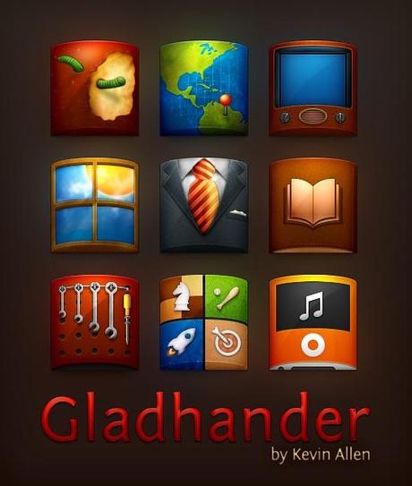 iPhone Theme - Glaghander by Cripta freeware