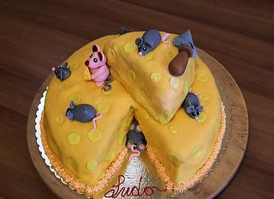 Cheese Cake...ovvero la Torta Fomaggio con topolini!!