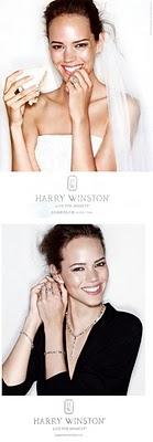 AD Campaign: Freja Beha for Harry Winston