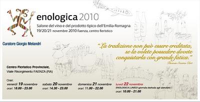 Nuovi appuntamenti con i vini della Tenuta di Fessina nel mese di novembre 2010: “Enologica” a Faenza e “Guida ai vini” di Sicilia 2011 a Palermo