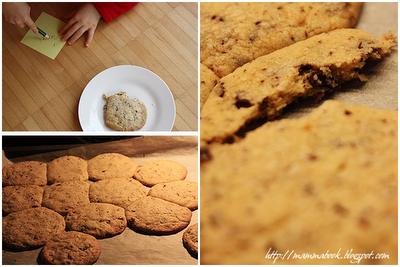 Cookies al cioccolato e all'arancia - Orange and Chocolate Cookies