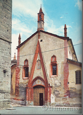 facciata portale gotico s.orso
