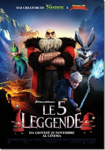 Le 5 Leggende 3D (RISE OF THE GUARDIANS) – Il mito dell'infanzia