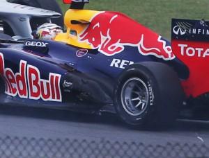 I danni della Red Bull di Vettel ad Interlagos