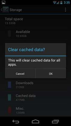 Guida Android : Come cancellare la Cache delle App su Android 4.2 Jelly Bean