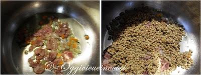 Zuppa di Lenticchie con Pancetta e Speck croccante