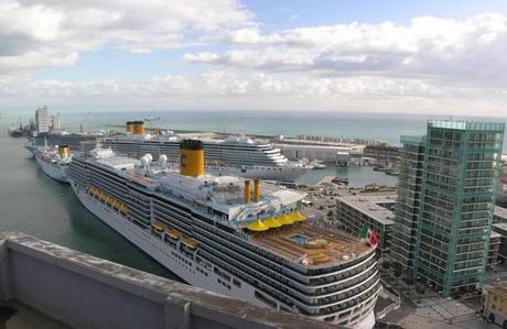 Tre navi Costa Crociere in porto a Savona. Commemorazioni per la tragedia della Concordia – Rassegna Stampa D.B.Cruise Magazine