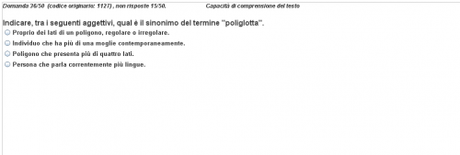 Concorso per docenti, ecco un esempio di 50 domande del test di preselezione