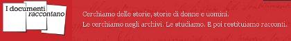 I documenti raccontano I documenti raccontano