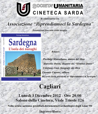 Cagliari. Serata dedicata alla Civiltà Nuragica