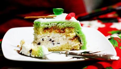 La cassata siciliana.